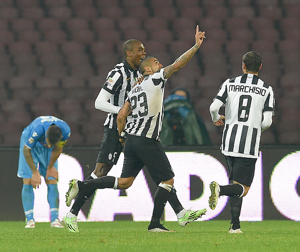 آرتور ویدال|ناپولی 1 - 3 یوونتوس / سری آ