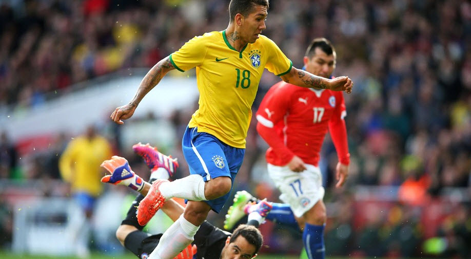 روبرتو فيرمينو|برزیل 1 - 0 شیلی / دیدار دوستانه