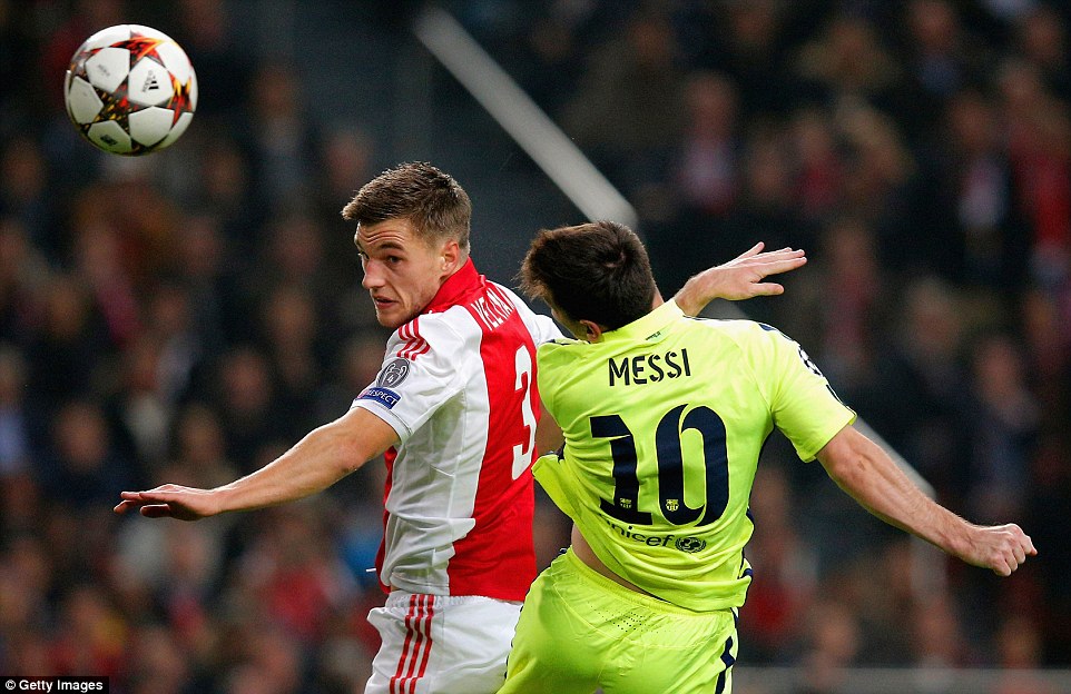 لیونل مسی|آژاكس 0 - 2 بارسلونا / لیگ قهرمانان