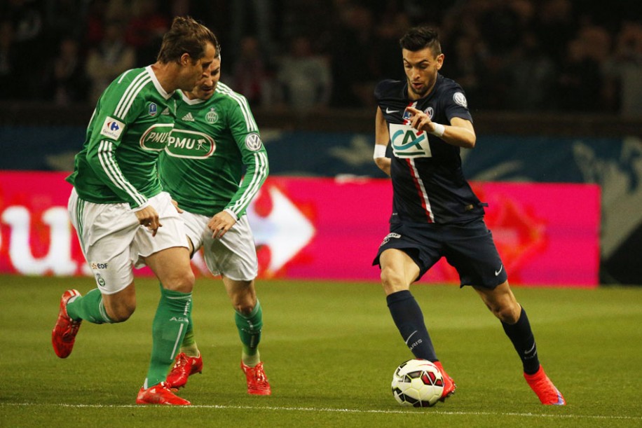 خاویر  پاستوره|پاریس سن ژرمن 4 - 1 سنت ایتن / جام حذفی