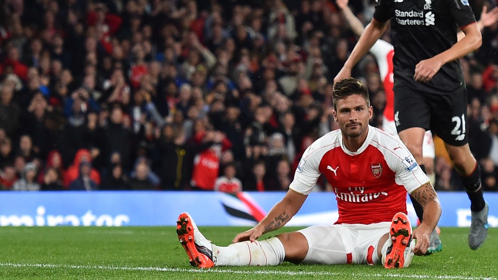 اليوير ژیرود|آرسنال 0 - 0 لیورپول / لیگ جزیره