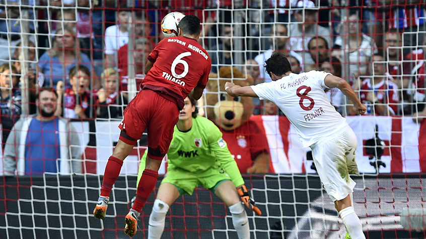 تیاگو آلکانترا|بایرن مونیخ 2 - 1 اوگزبورگ / بوندسلیگا