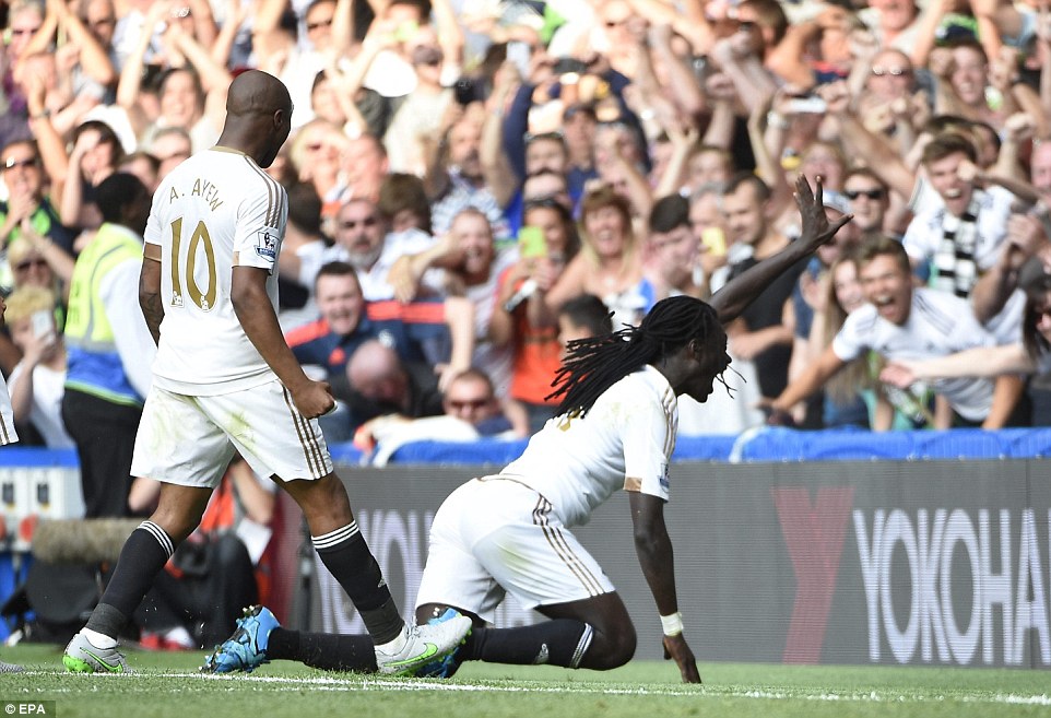 بافتیمبی گومیس|چلسی 2 - 2 سوانسی / لیگ برتر انگلستان