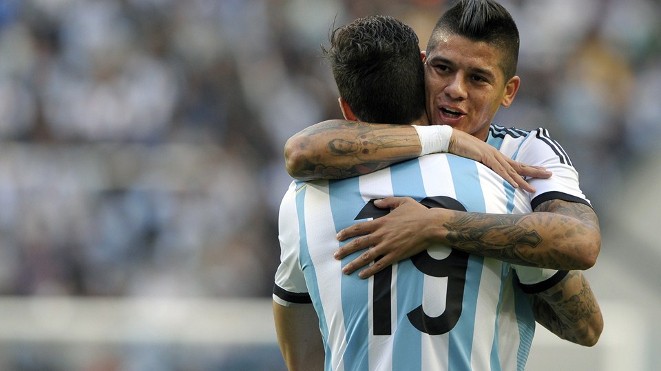 ریکی آلوارز|شادمانی ریکی آلوارز بعد از گلزنی مقابل الوونی.