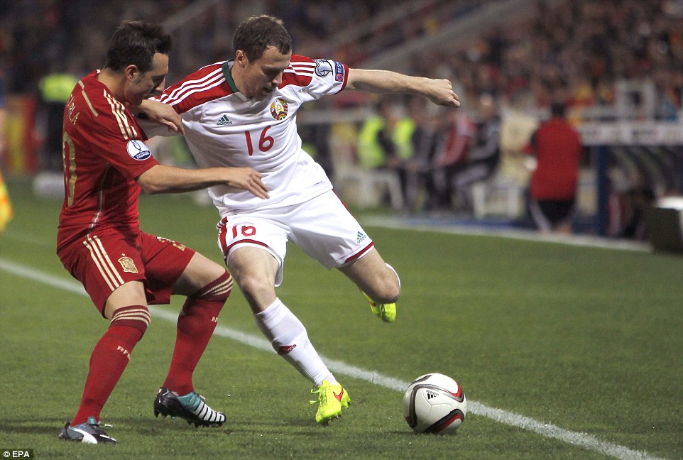 سانتی کازورلا|اسپانیا 3 - 0 بلاروس / مقدماتی جام ملت های اروپا