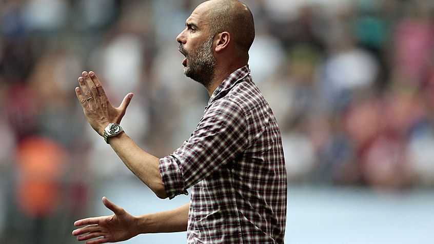 جوزپه سال گواردیولا|بایرن مونیخ 3-0 ولسفبورگ / تلکام کاپ