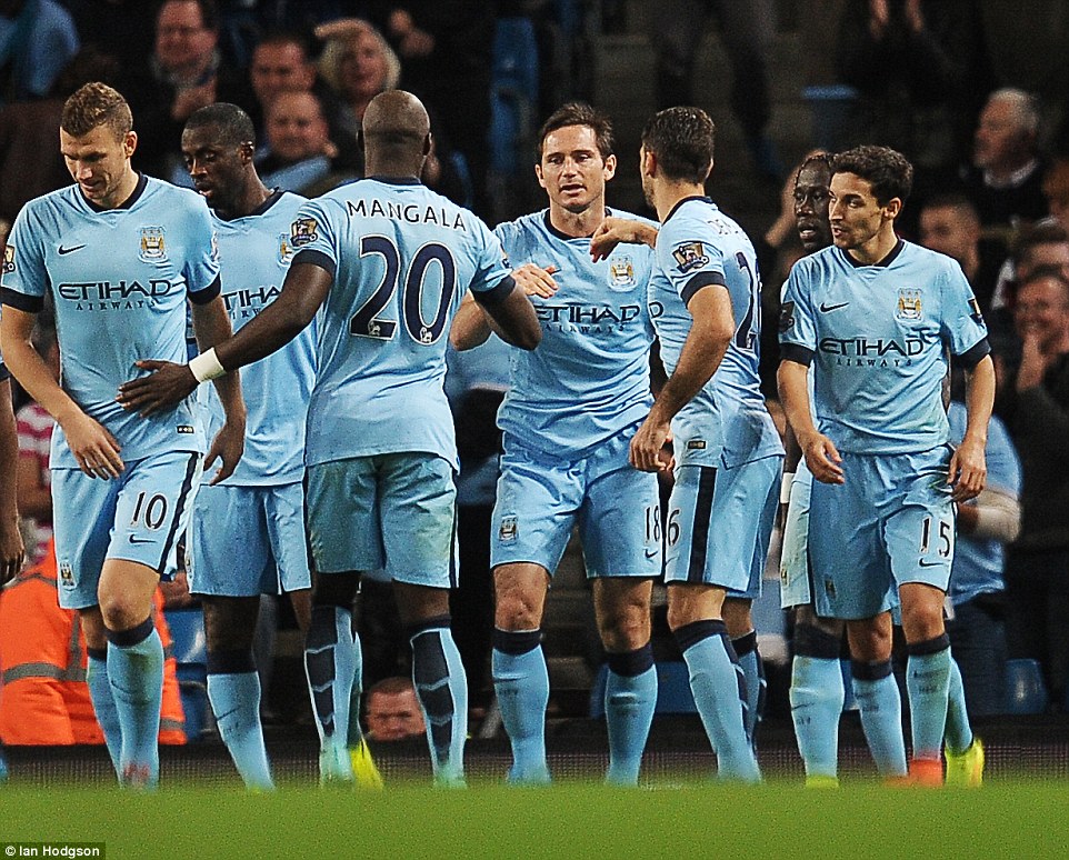 فرانک  لمپارد|منچسترسیتی 7-0 شفیلد ونزدی  / جام اتحادیه