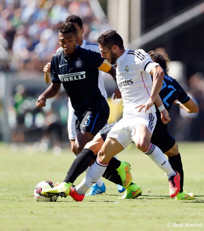 اینترمیلان|اینترمیلان 1-1 رئال مادرید / جام گینس