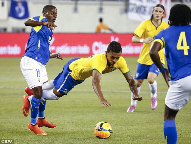 لوئیز گوستاوو|برزیل 1-0 اکوادور / دیدار دوستانه