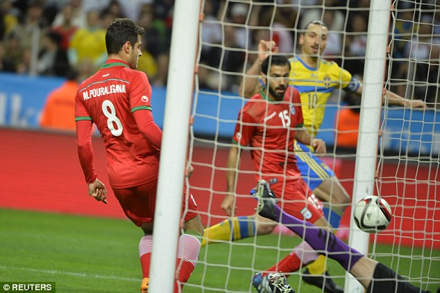 زلاتان ایبراهیموویچ|سوئد 3 - 1 ایران / دیدار دوستانه