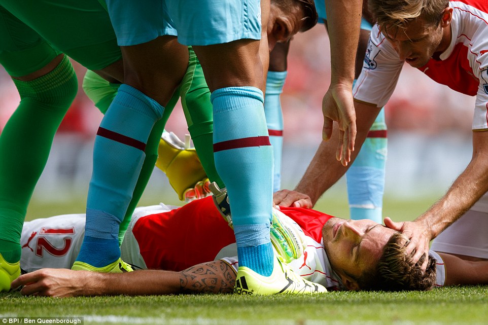 اليوير ژیرود|آرسنال 0 - 2 وستهام / لیگ برتر انگلستان