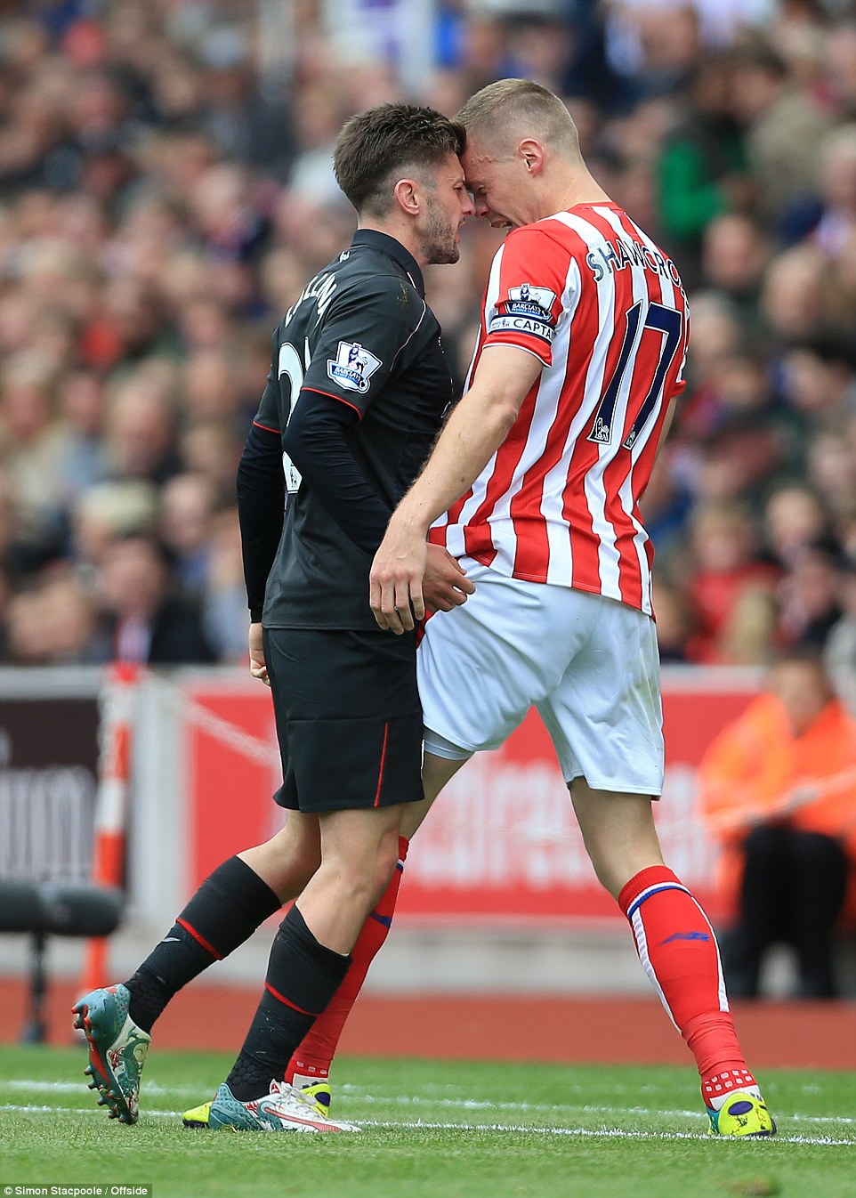 آدم لالانا|استوک سیتی 6 - 1 لیورپول / لیگ جزیره