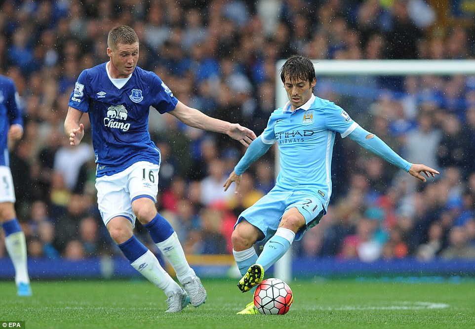 داوید سیلوا|اورتون 0 - 2 منچستر سیتی / لیگ جزیره