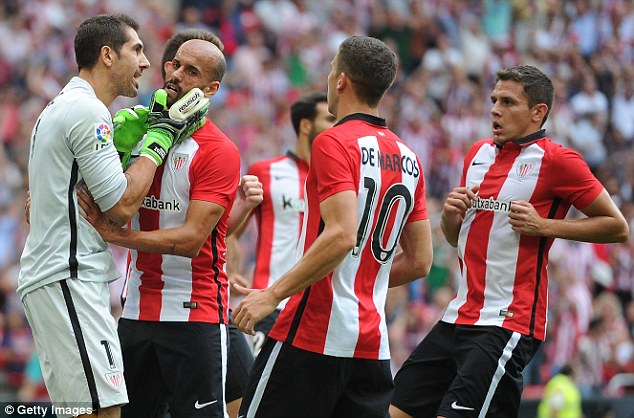 گورکا ایرایزوز|اتلتیک بیلبائو 0 - 1 بارسلونا / لالیگا