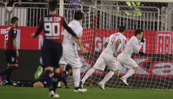 متئو کواچیچ|کالیاری 1 - 2 اینترمیلان /  سری آ