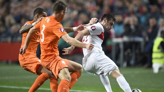اِستِفان دی فرای|هلند 1 - 1 ترکیه / یورو 2016