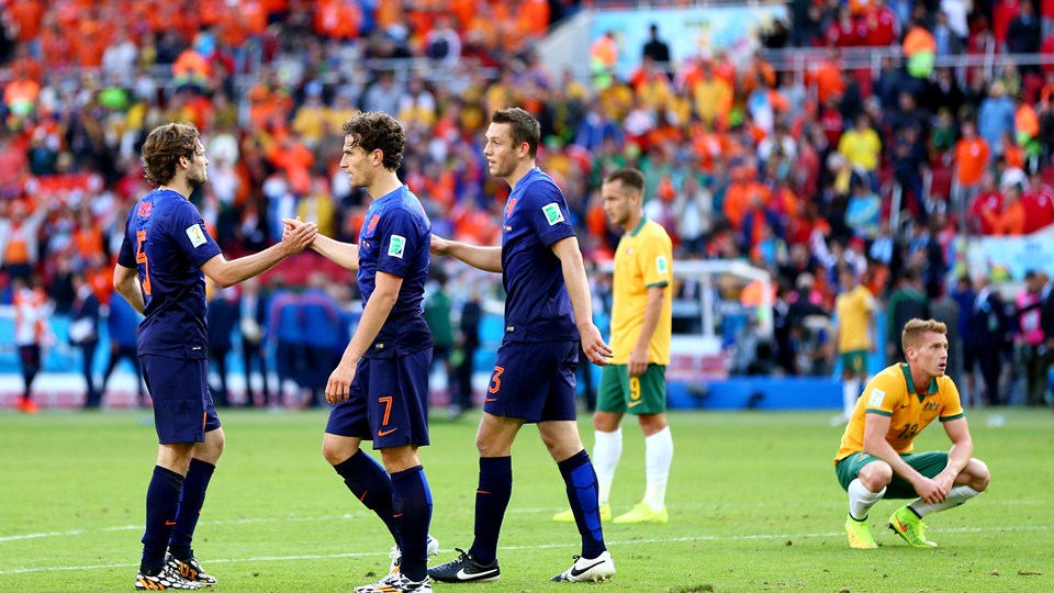 جانمات - اِستِفان دی وِریج|استرالیا 2 –3 هلند / مرحله گروهی جام جهانی