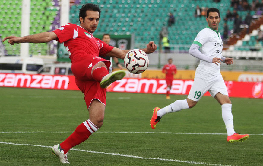 هادی نوروزی|ذوب آهن اصفهان 1 - 0 پرسپولیس تهران / لیگ خلیج فارس
