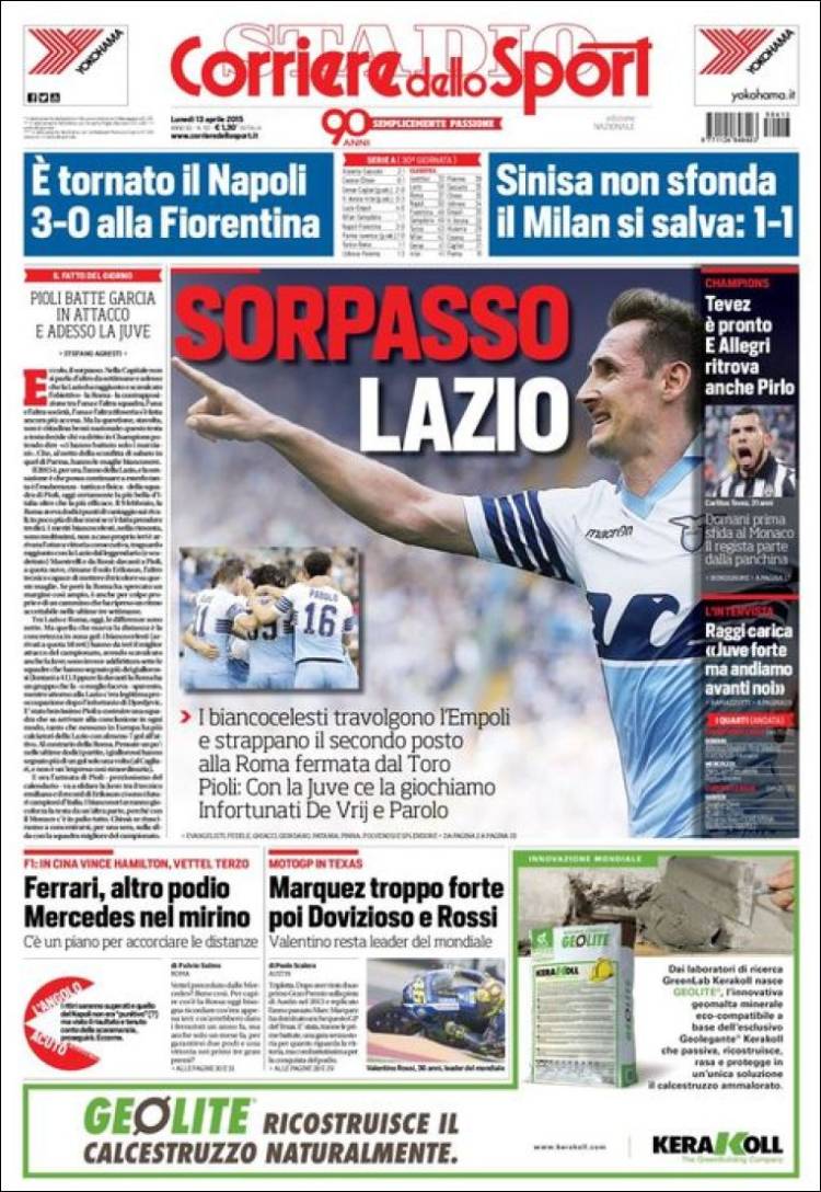 کوریه‌ره دلو اسپورت