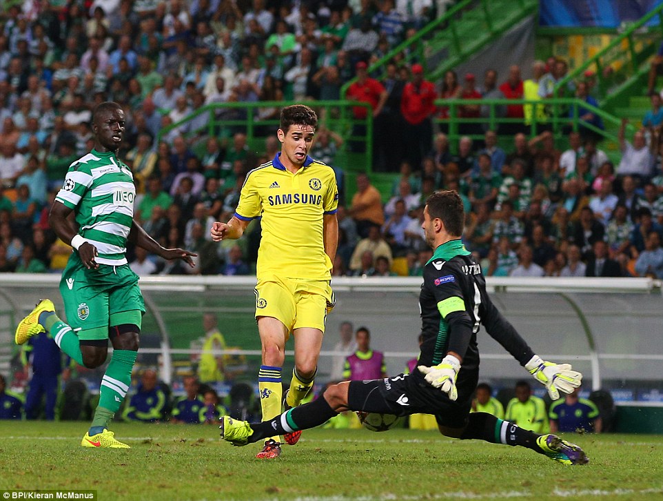 اوسکار|اسپورنینگ لیسبون 0-1 چلسی / لیگ قهرمانان