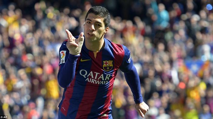 لوئیس سوارز|بارسلونا 6 - 1 رایو والکانو / لالیگا