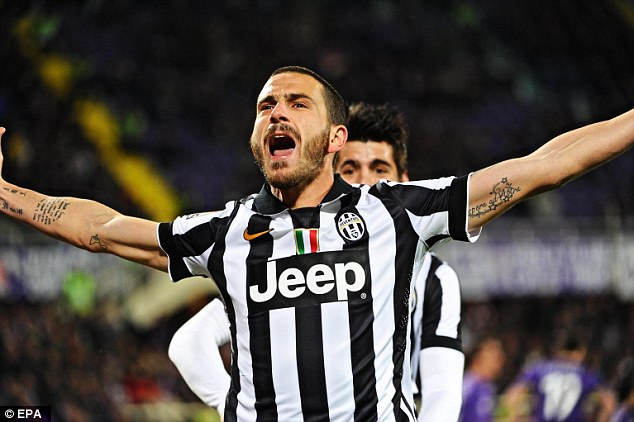 لئوناردو بونوچی|فیورنتینا 0 - 3 یوونتوس / جام حذفی