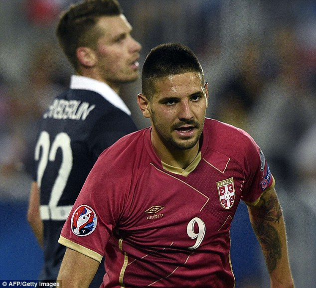 بازیکن صربستان|فرانسه 2 - 1 صربستان / دیدار دوستانه