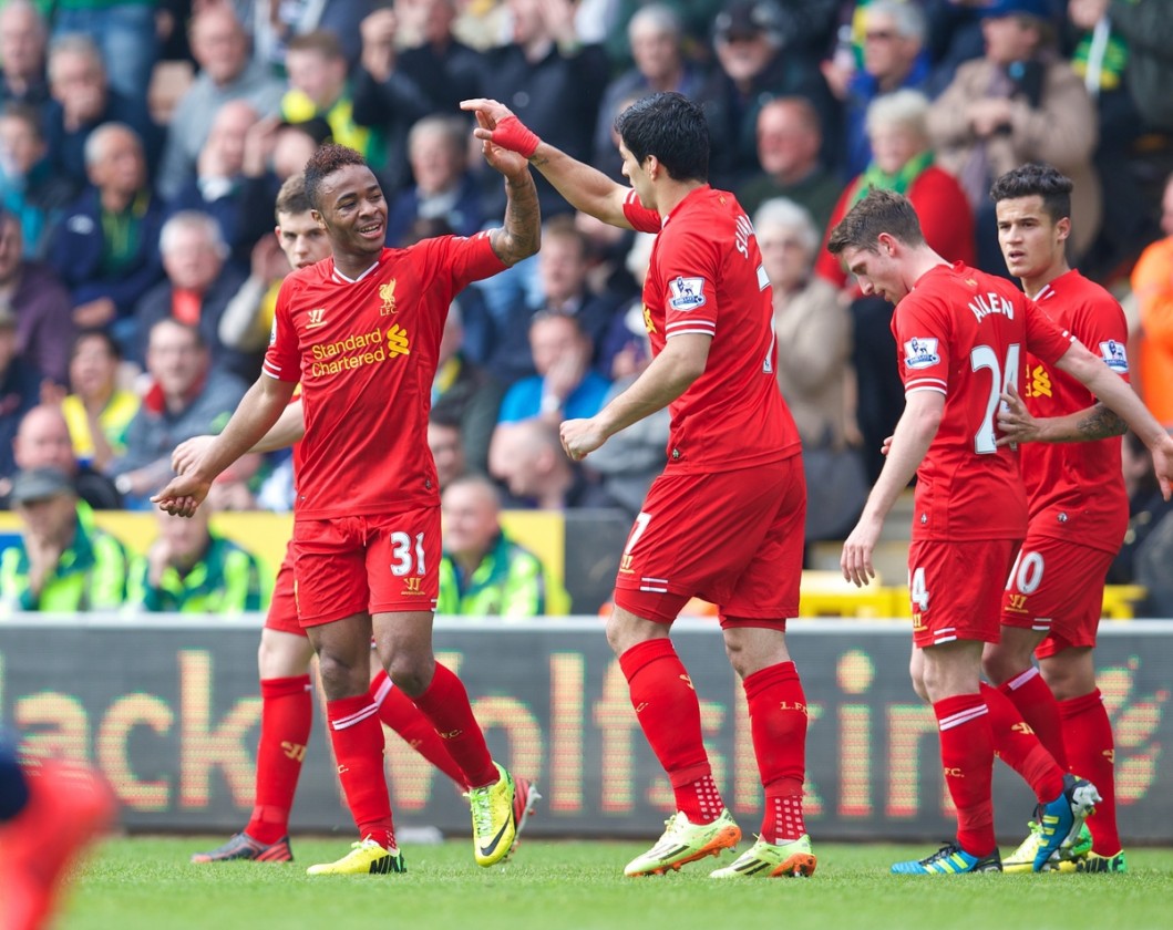 لوییز سوارز - رحیم استرلینگ|درخشش خیره کننده یکی از بهترن زوج های خط حمله رحیم استرلینگ و سوارز