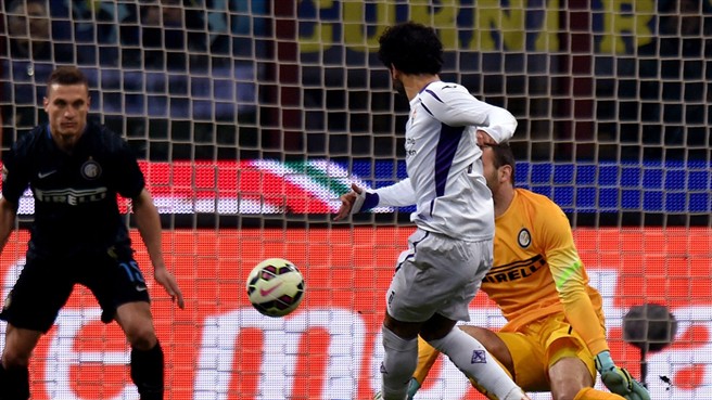 محمد صلاح|اینترمیلان 0 - 1 فیورنتینا / سری آ