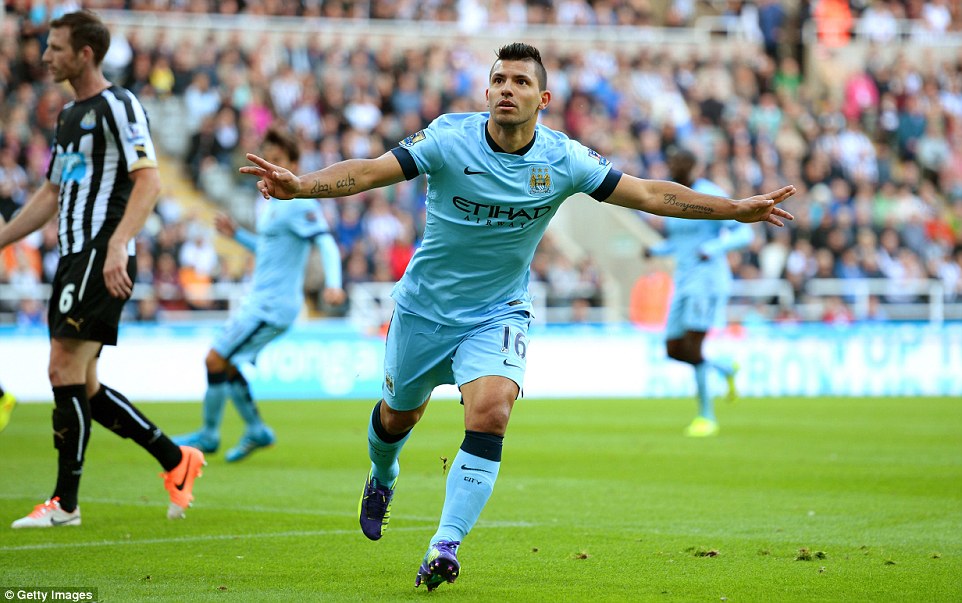 سرجیو آگرو|نیوکاسل 0-2 منچستر سیتی / لیگ جزیره