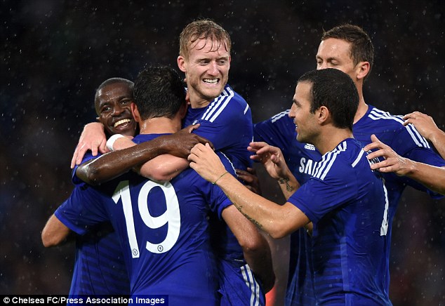 دیگو کوستا|چلسی 2-0 رئال سوسیداد / دیدار دوستانه