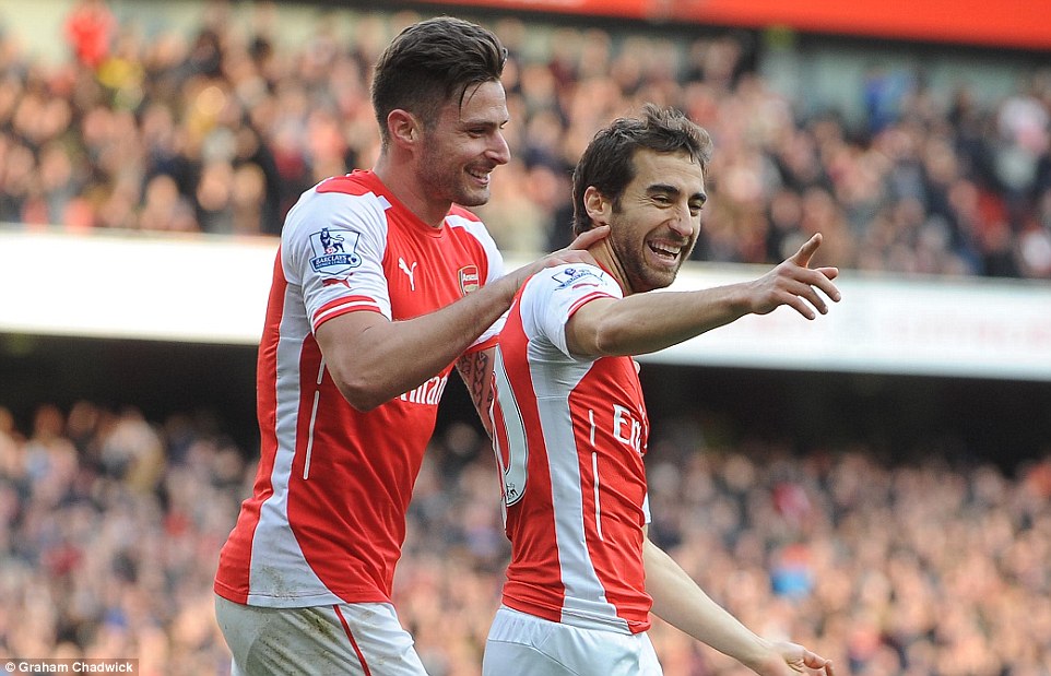 اليوير ژیرود|آرسنال 3 - 0 وستهام / لیگ جزیره