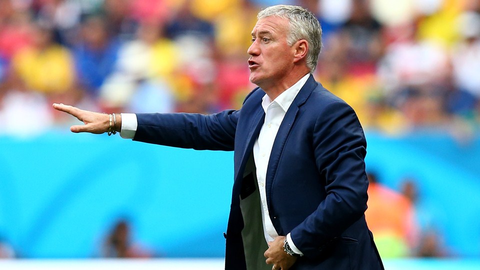 دیدیه دشان|عکس العمل سرمربی فرانسه ، دیدیه دشان در بازی مقابل نیجریه.