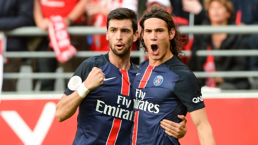 ادینسون کاوانی - خاویر پاستوره|ریمز 1 - 1 پاریس سن ژرمن / لوشامپیونه / گزارش تصویری