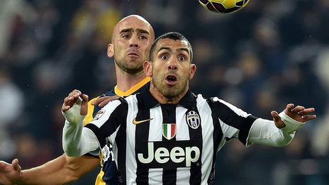 کارلوس توز|یوونتوس 4 - 0 هلاس ورونا / سری آ