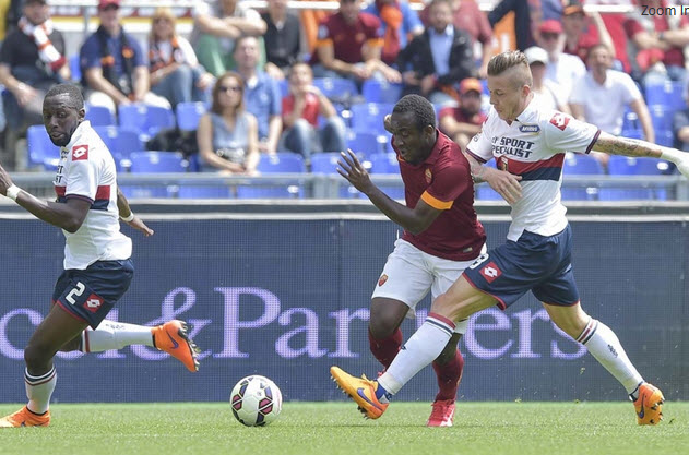 تقابل دو بازیکن|رم 2 - 0 جنوا / سری آ