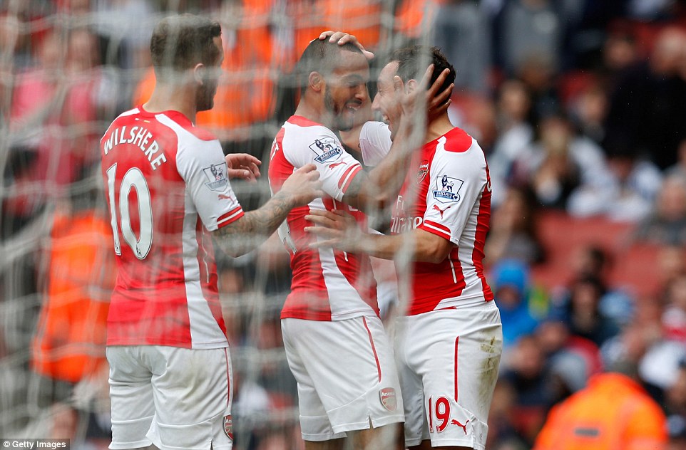 سانتی کازورلا|آرسنال 4 - 1 وست برومویچ / لیگ جزیره