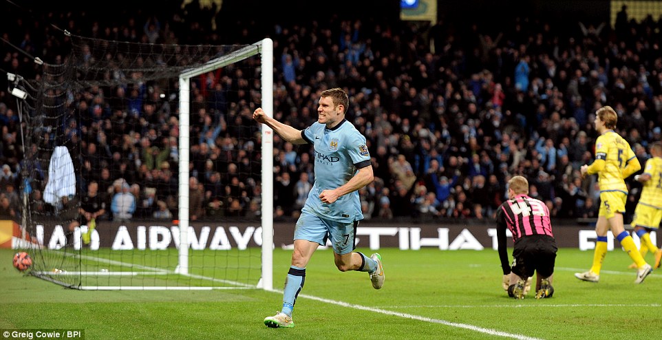 جیمز میلنر|منچستر سیتی 2 - 1 شِفیلد وِنزدِی / لیگ جزیره