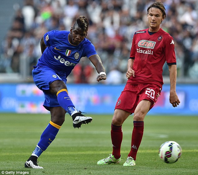 پل پوگبا|یوونتوس 1 - 1 کالیاری / سری آ