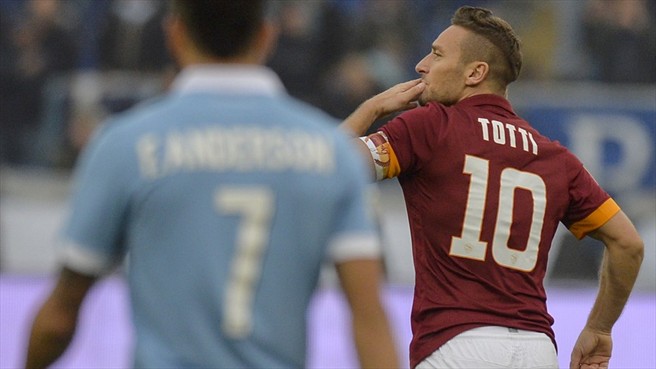 فرانچسکو توتی|رم 2 - 2 لاتزیو /  سری آ