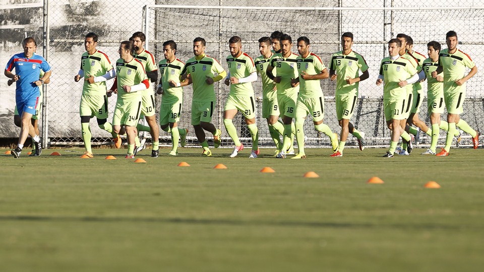 ایران|اولین تمرین تیم ملی کشورمان در برزیل.