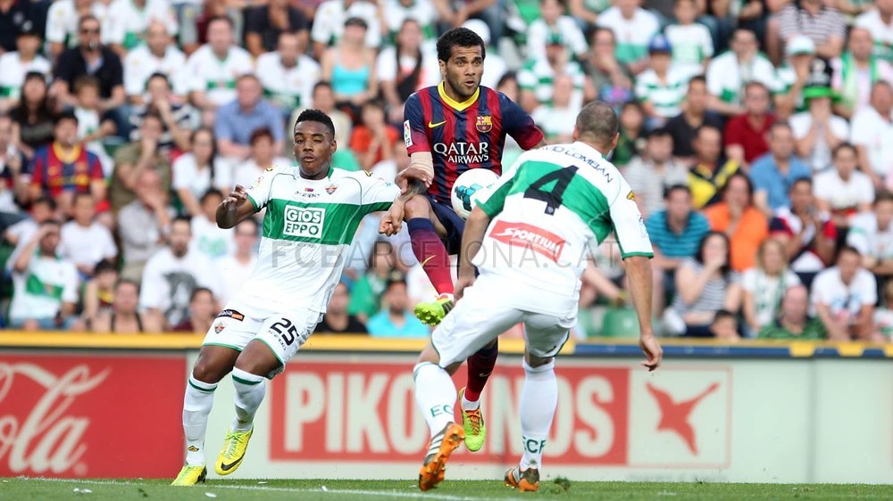 دنیل الوس|الچه 0-0 بارسلونا