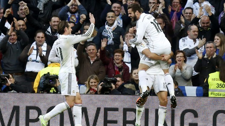 شادی بازیکنان رئال|ختافه 0 - 3 رئال مادرید / لالیگا