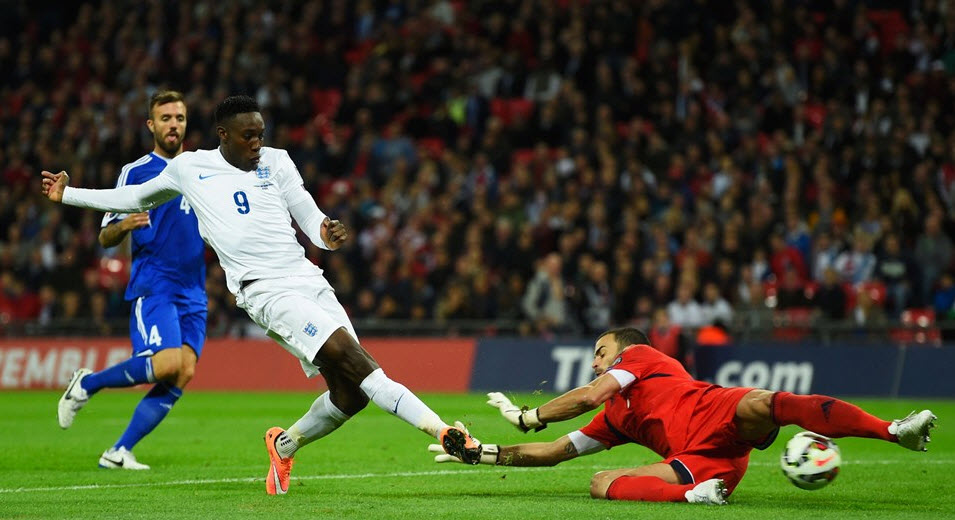 دنی ولبک|انگلیس 5-0 سن مارینو / مقدماتی یورو 2016