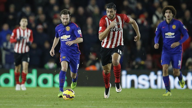 خوان ماتا|ساوتهمپتون 1 - 2 منچستر یونایتد / لیگ جزیره