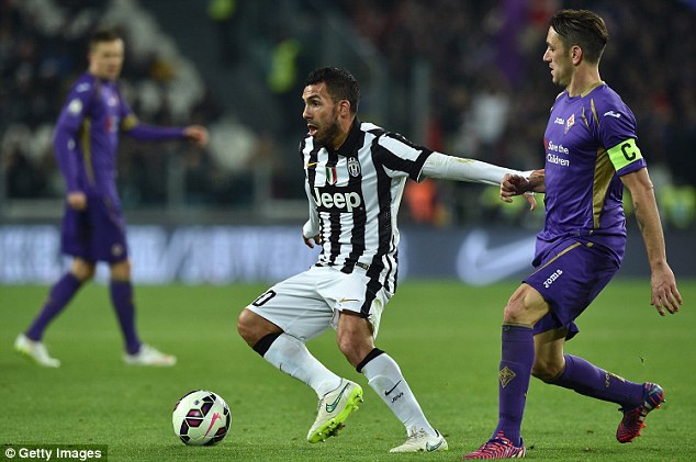 کارلوس توز|یوونتوس 1 - 2 فیورنتینا / جام حذفی ایتالیا