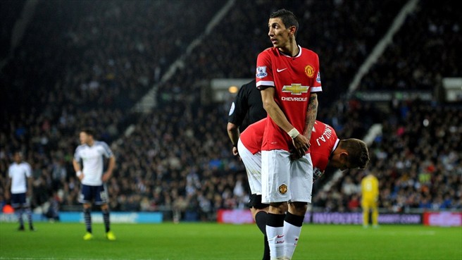 آنخل دی ماریا|وست‌بروم 2 - 2 منچستر یونایتد / لیگ جزیره