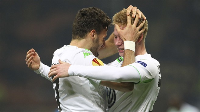 کوین دی بروین|اینترمیلان 1 - 2 وولفسبورگ / لیگ اروپا