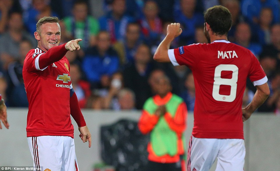 وین رونی|کلوب بُروژ 0 - 4 منچستر یونایتد / لیگ قهرمانان