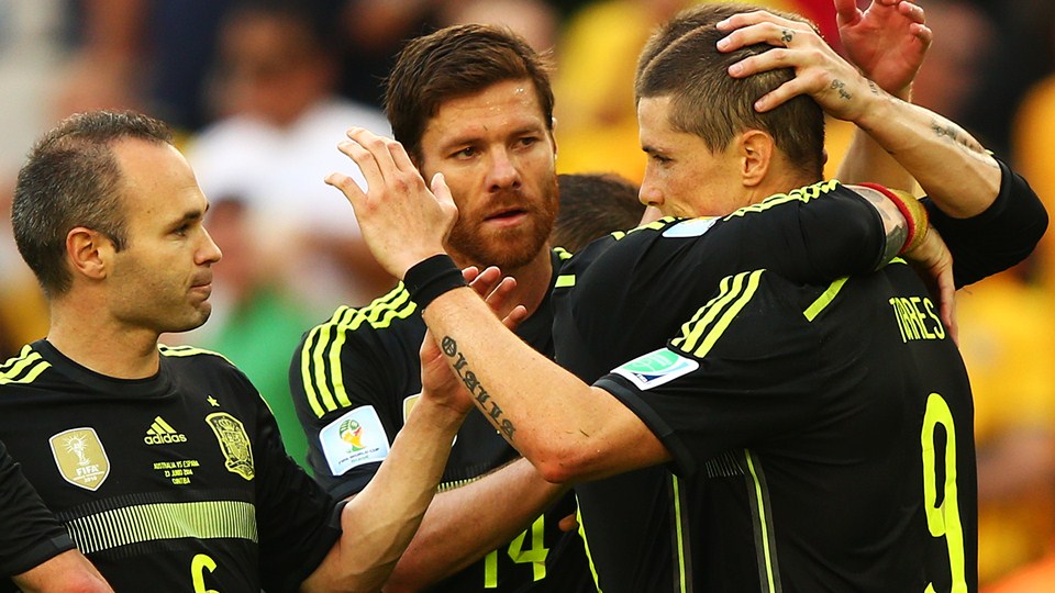 فرناندو خوزه تورس|استرالیا 0-3 اسپانیا / مرحله گروهی جام جهانی